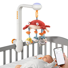 Baby Bed Bell Plush Toy Projection - Happy Coo