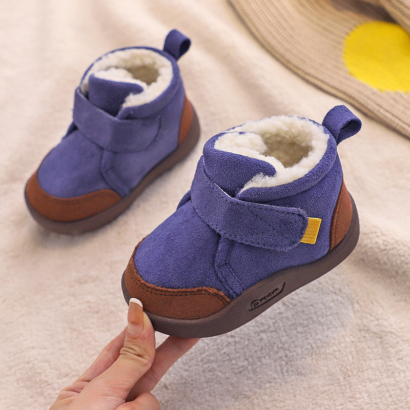 Toddler Boys Soft-Soled Non-Slip Cotton Shoes - Happy Coo