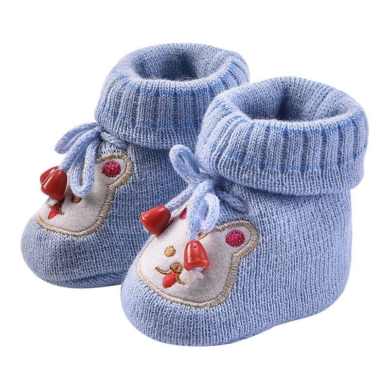 Embroidered Newborn Baby's Shoes - Happy Coo