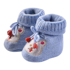 Embroidered Newborn Baby's Shoes - Happy Coo