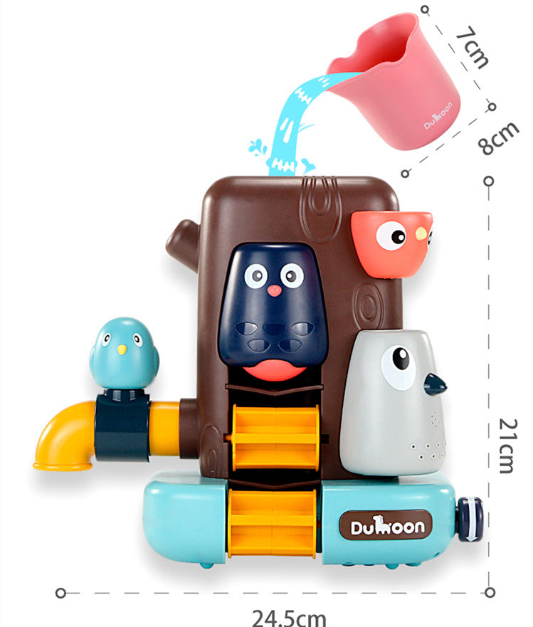 Animal Design Water Spray Shower Toy - Happy Coo