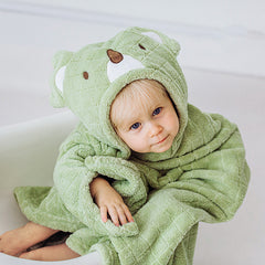 Coral Fleece Bath Towel Lion Koala Bath Towel - Happy Coo