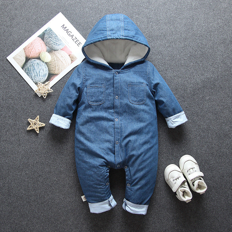 Thicken baby clothes in autumn and winter - Happy Coo