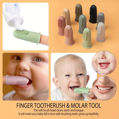 Finger Cot Toothbrush for Newborn Baby