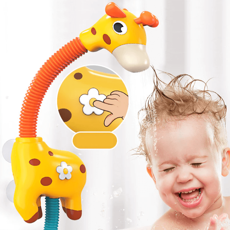 Giraffe Electric Bath Spray Toy for Kids for 4-6 Years - Happy Coo