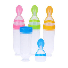 Silica Gel Baby Feeding Bottle - Happy Coo