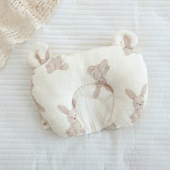 Cotton Baby Gauze Anti Deflection Head Shaping Pillow - Happy Coo