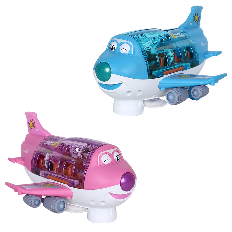 360 Rotating Electric Plane Airplane Toys For Kids - Happy Coo