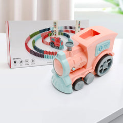 Electric Building Blocks Train Toy - Happy Coo