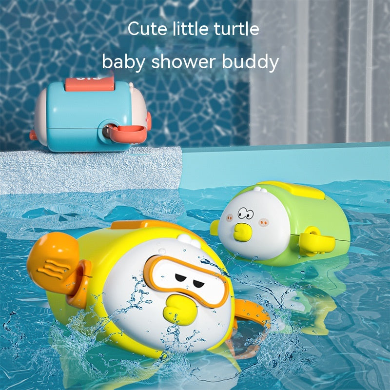 Cartoon Clockwork Bath Water Toys - Happy Coo