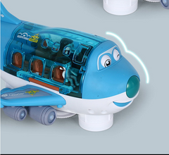 360 Rotating Electric Plane Airplane Toys For Kids - Happy Coo