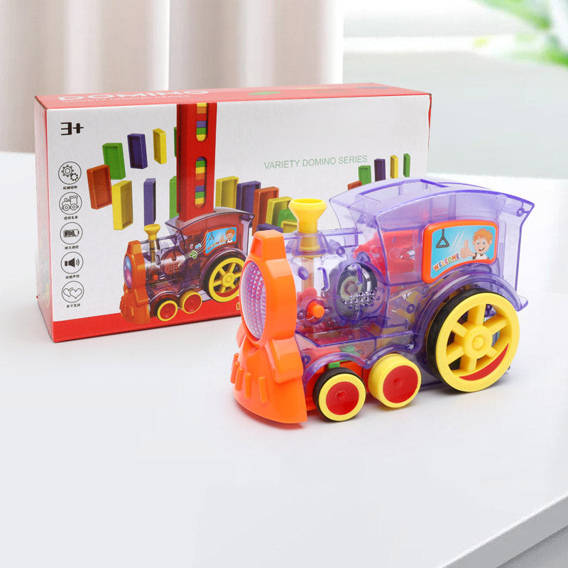 Electric Building Blocks Train Toy - Happy Coo