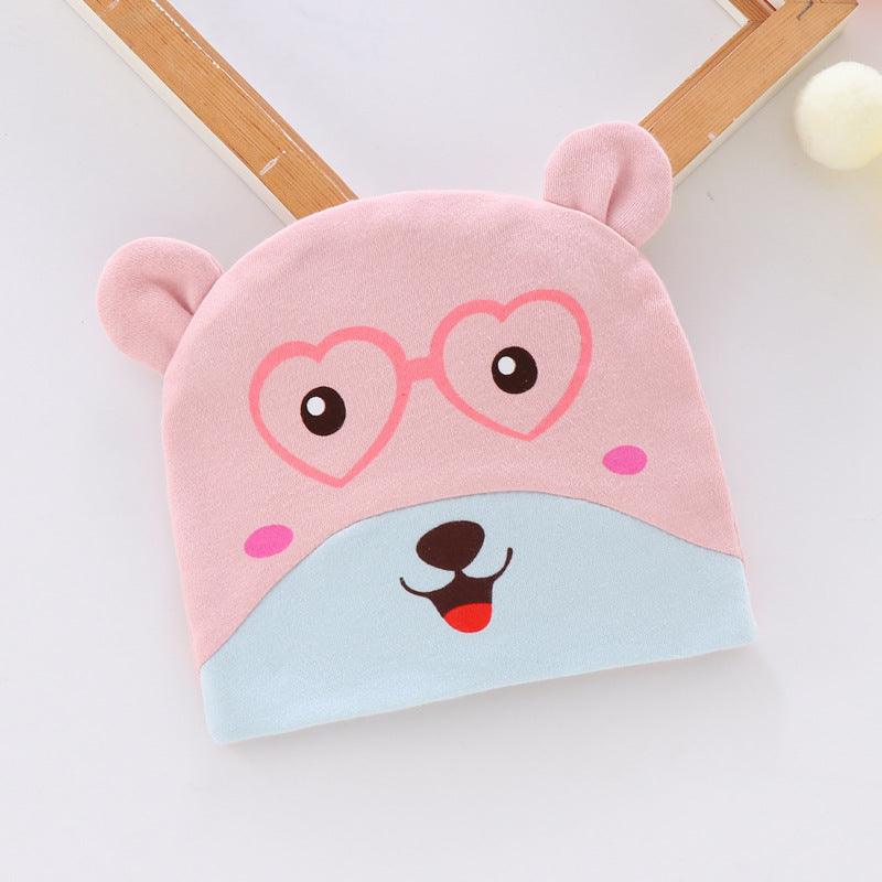 Newborn Baby Cartoon Hat - Happy Coo