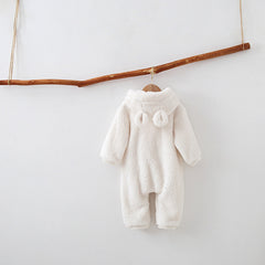 WARM FLEECE BABY ROMPERS - Happy Coo