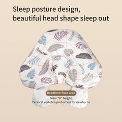 Anti Deviation Cotton Baby Head Pillow - Happy Coo