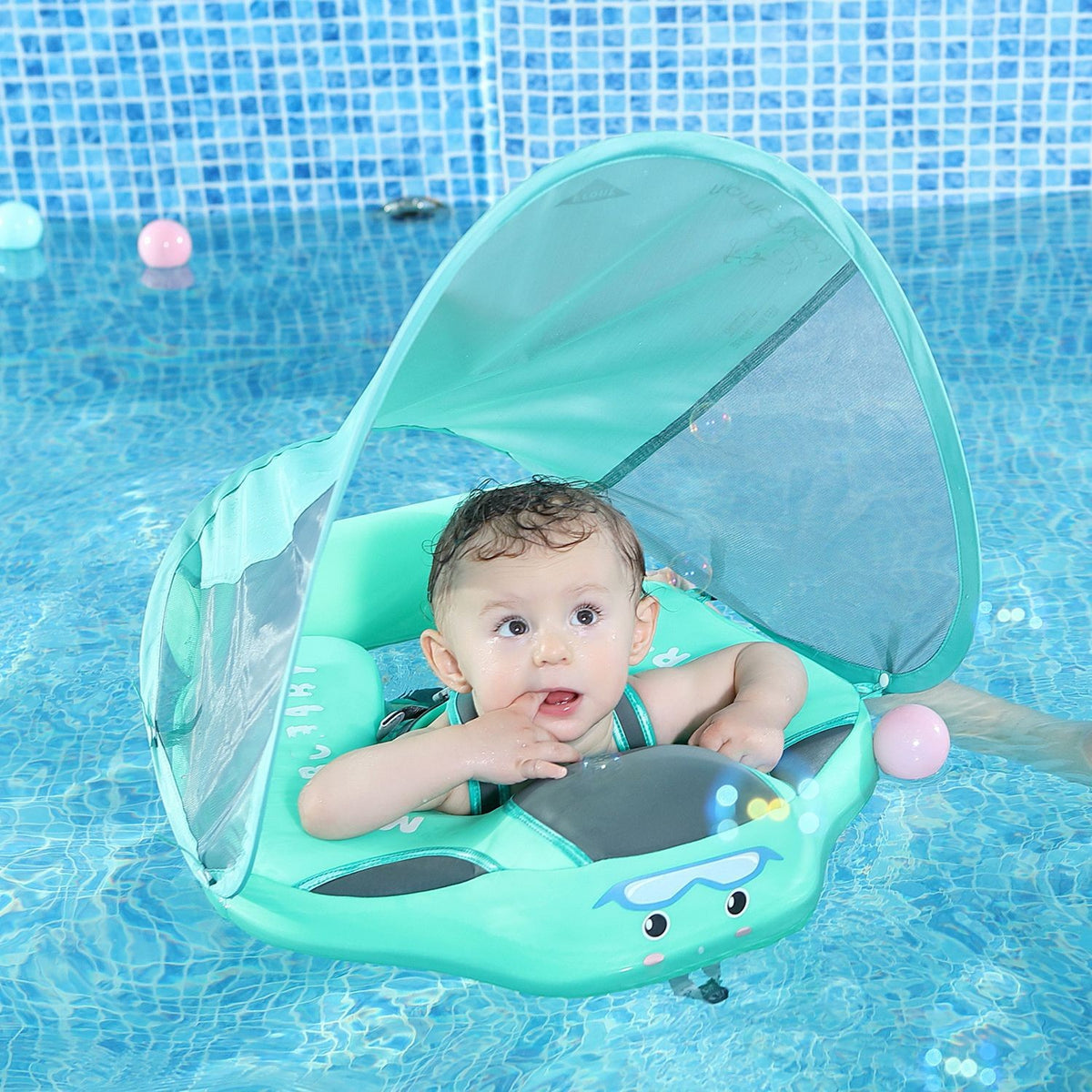 Non-inflatable Baby Swim Collar - Happy Coo