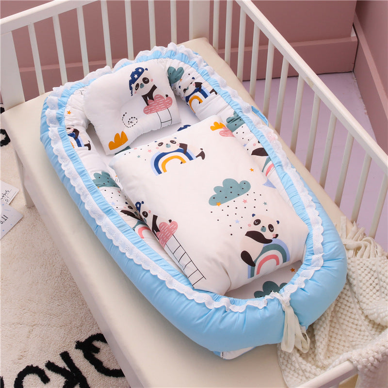 Baby Portable Removable And Washable Crib - Happy Coo