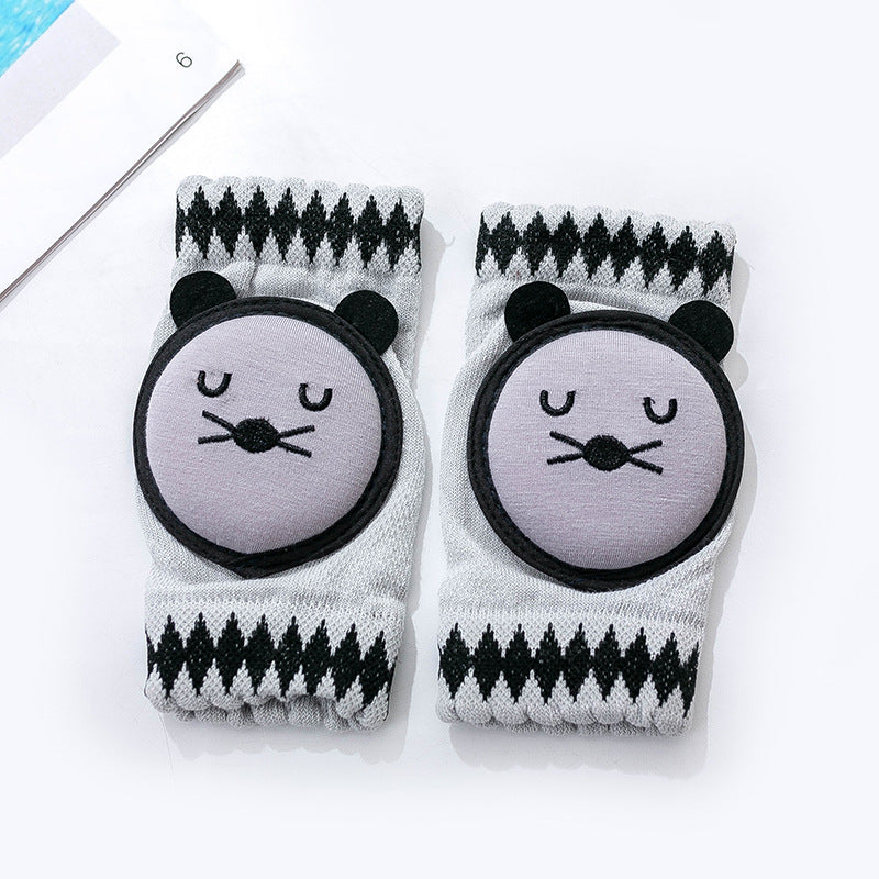 Cute Cartoon Design Baby crawling Knee Pads - Happy Coo