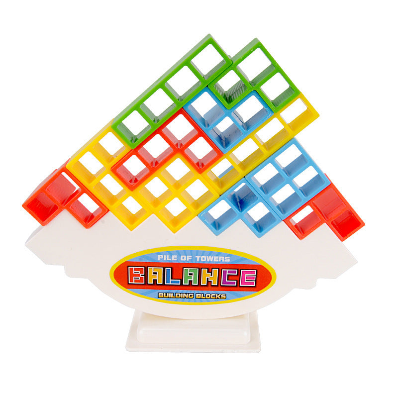 Tower Game Stacking Toys Building Blocks Balance Puzzle - Happy Coo