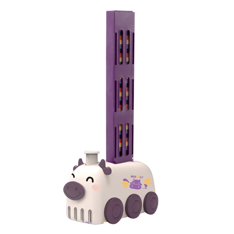 Domino Stacking Block Train for Brain Development - Happy Coo