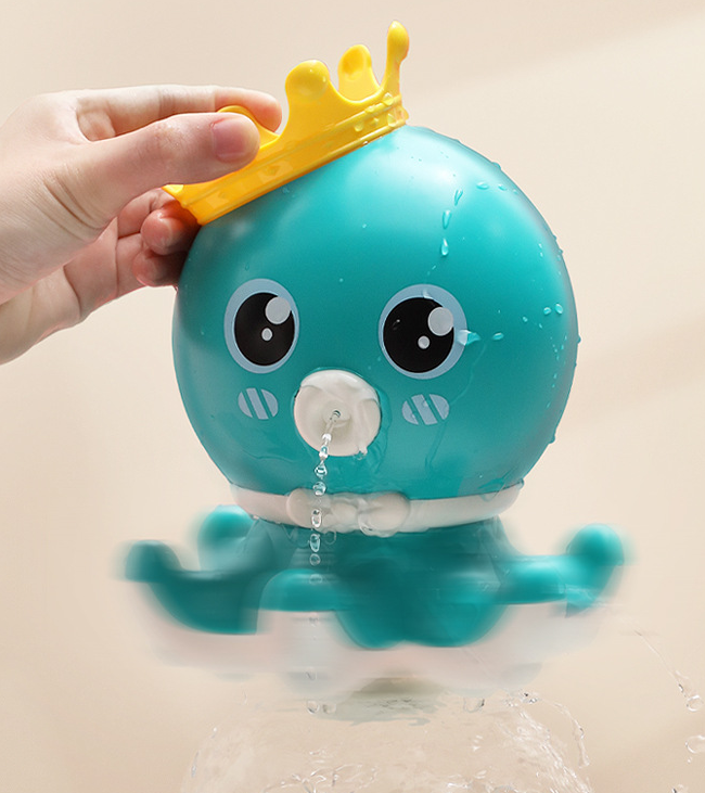 Magic Rotating Water Spray Toy For Baby Bathing - Happy Coo