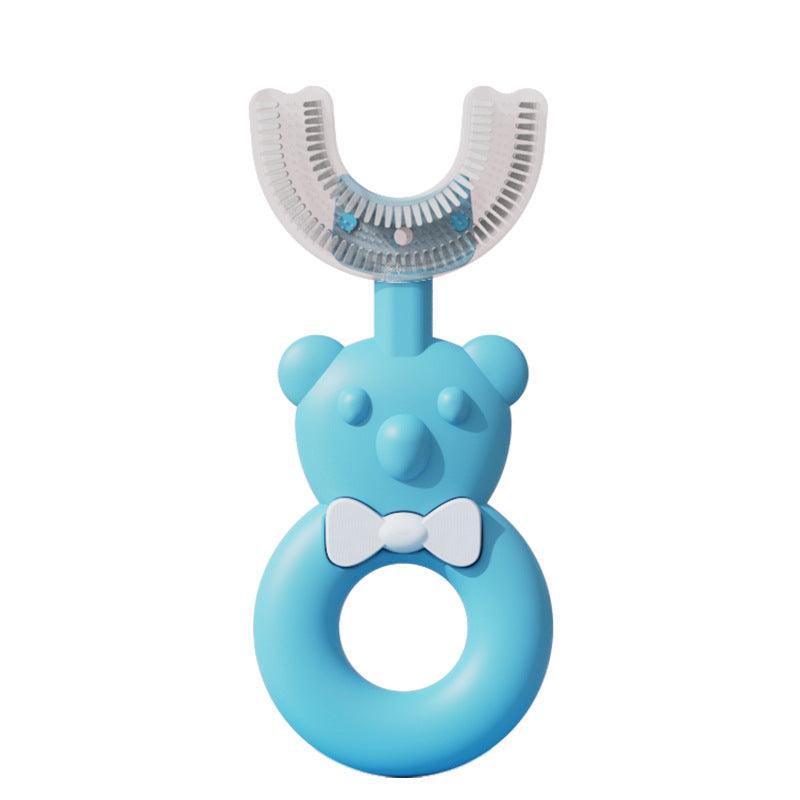 Children's U-shaped Mouth Toothbrush - Happy Coo