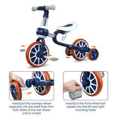 4 Wheels Toddler Tricycle